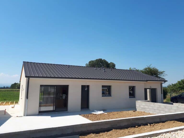 Réalisation maison neuve à Besayes