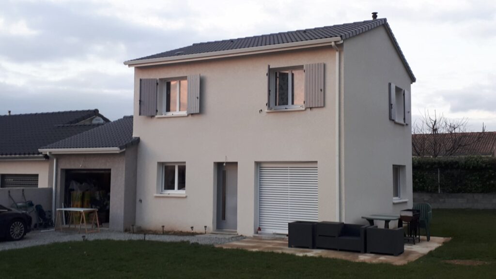 Construction maison à étage à Alixan