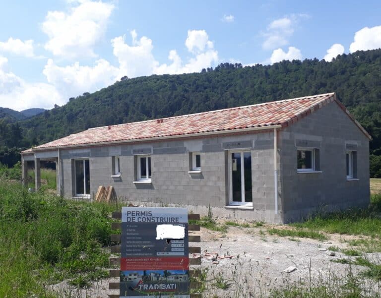 Construction de maison à Rompon