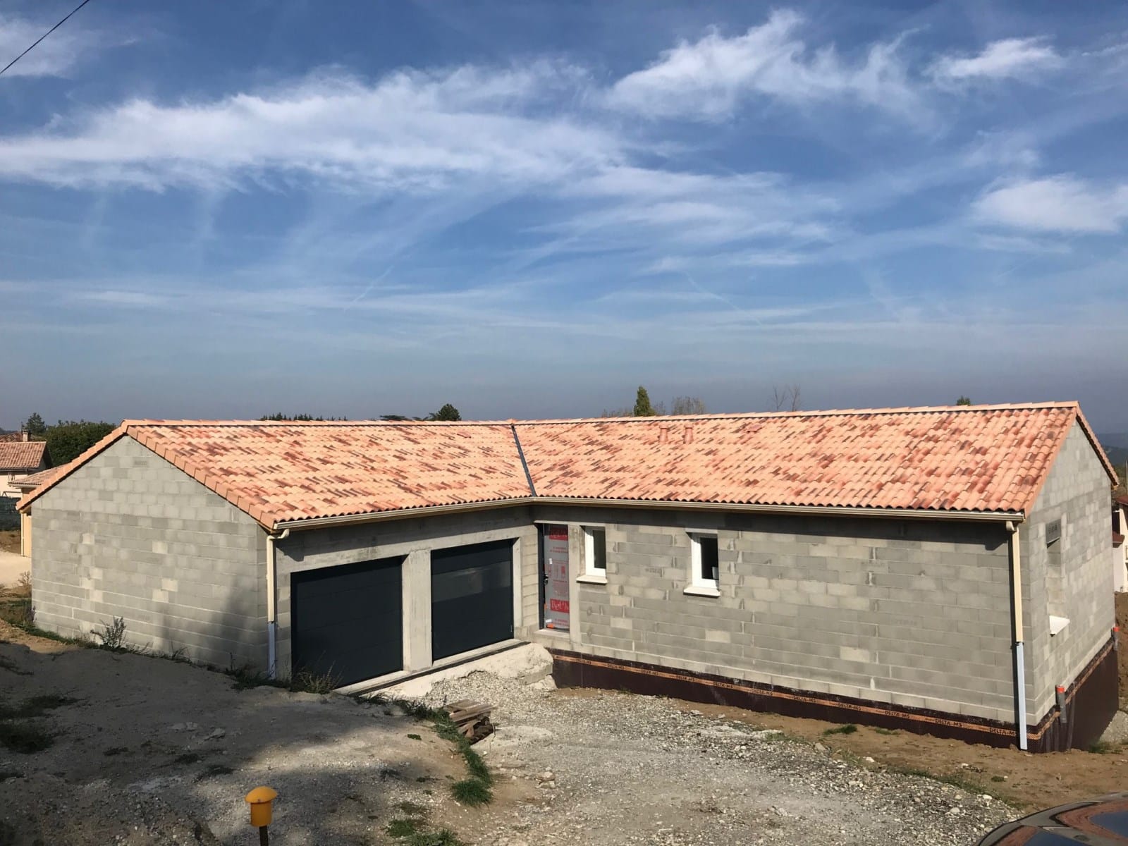maison-neuve-ardeche-07300 Réalisation d’une maison neuve à Lubac 07300